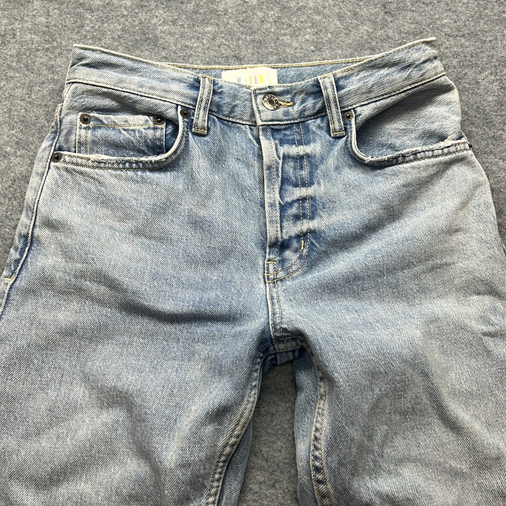 Rails the Melrose Classic Slim Straight Leg Jeans High Rise Button Fly - Picture 8 of 14